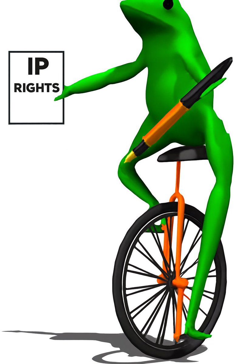 Wum_ladyzchoice's tweet image. Marked.

DATBOI a relatable meme is also finding its floor and ready to unicycle back to froghalla!

DATBOI is

-Featured in Physics textbook and The Guardian newspaper 
-Has the Creator’s blessing and IP rights secured

Check us out @DatBoiPepeKlr