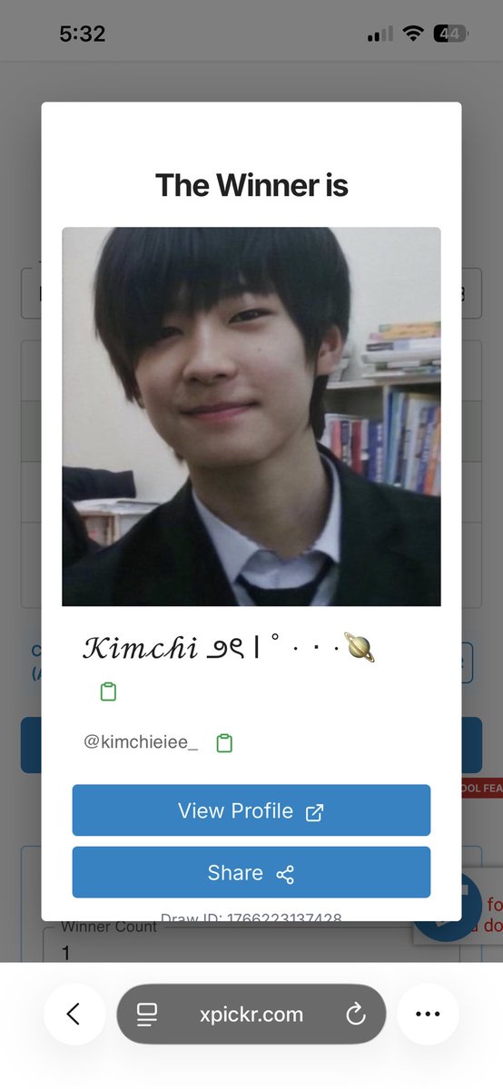 congratulations <a href="/kimchieiee_/">𝒦𝒾𝓂𝒸𝒽𝒾 ౨ৎ</a> , claim your prize thru dm 🩷