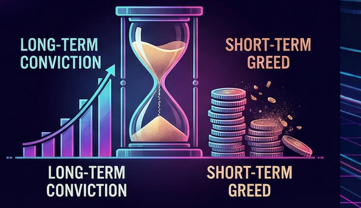 VasiiLisaa's tweet image. AlignerZ Labs is betting against short-term greed 🧠⚔️
Most crypto systems quietly reward one thing: speed.
Get in early. 
Get out faster.
That is why so many launches collapse after the first wave.
@AlignerZ_Labs is designed around a different bet 
That long term conviction…