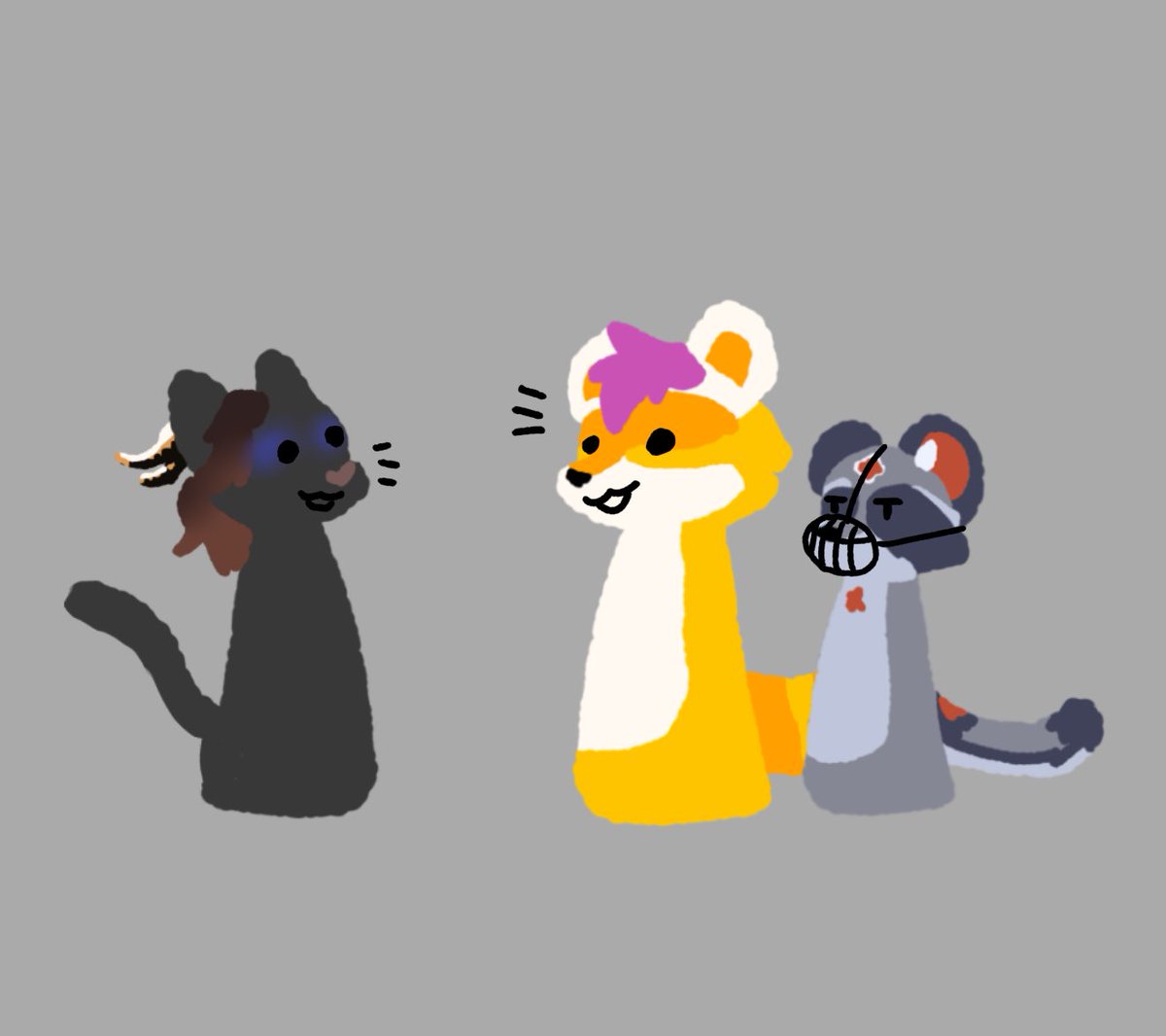 Hey i made a thing, its up on youtube if you'd like to show your support! this is the first ever animation ive ever made and its so stupid i love it im so proud! 

Thank you <a href="/Lyrebird_mewmew/">Lyrebird_Mewmew</a> and <a href="/ClarityRacc/">Clarity 🔜 MFC 2026</a> for featuring in it! 

youtu.be/cBZi8ottR_s?si…