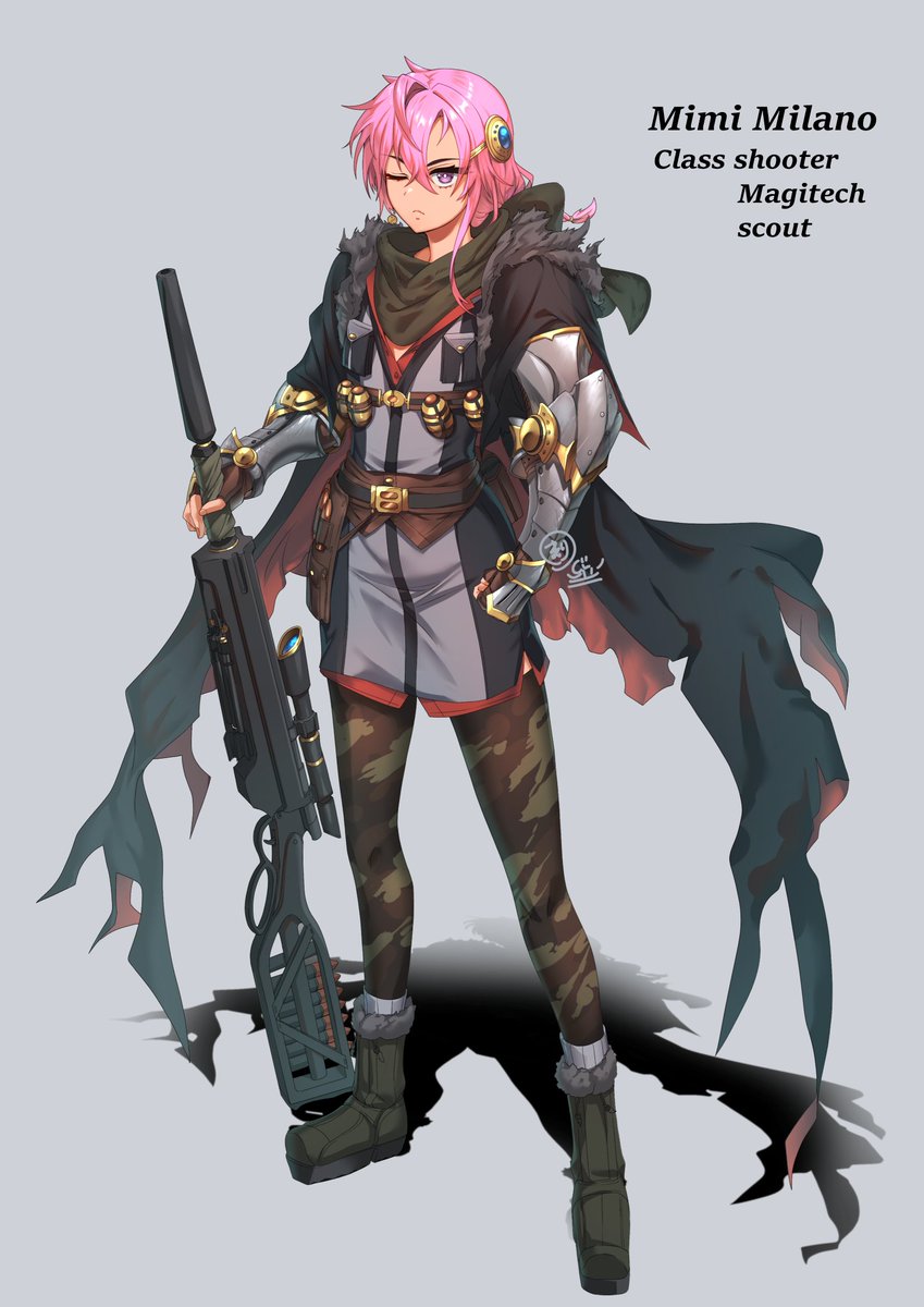 狙撃手ミミちゃん。