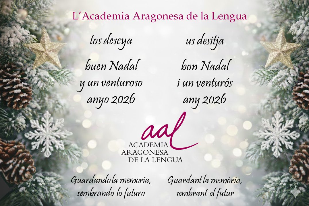 Academia Aragonesa de la Lengua tweet media