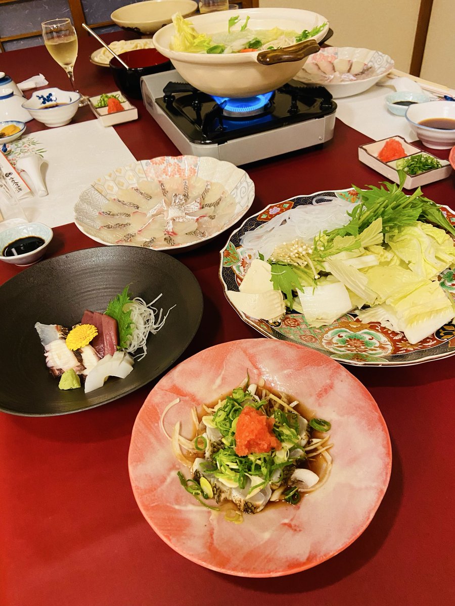 鯛シャブ
#かわち屋