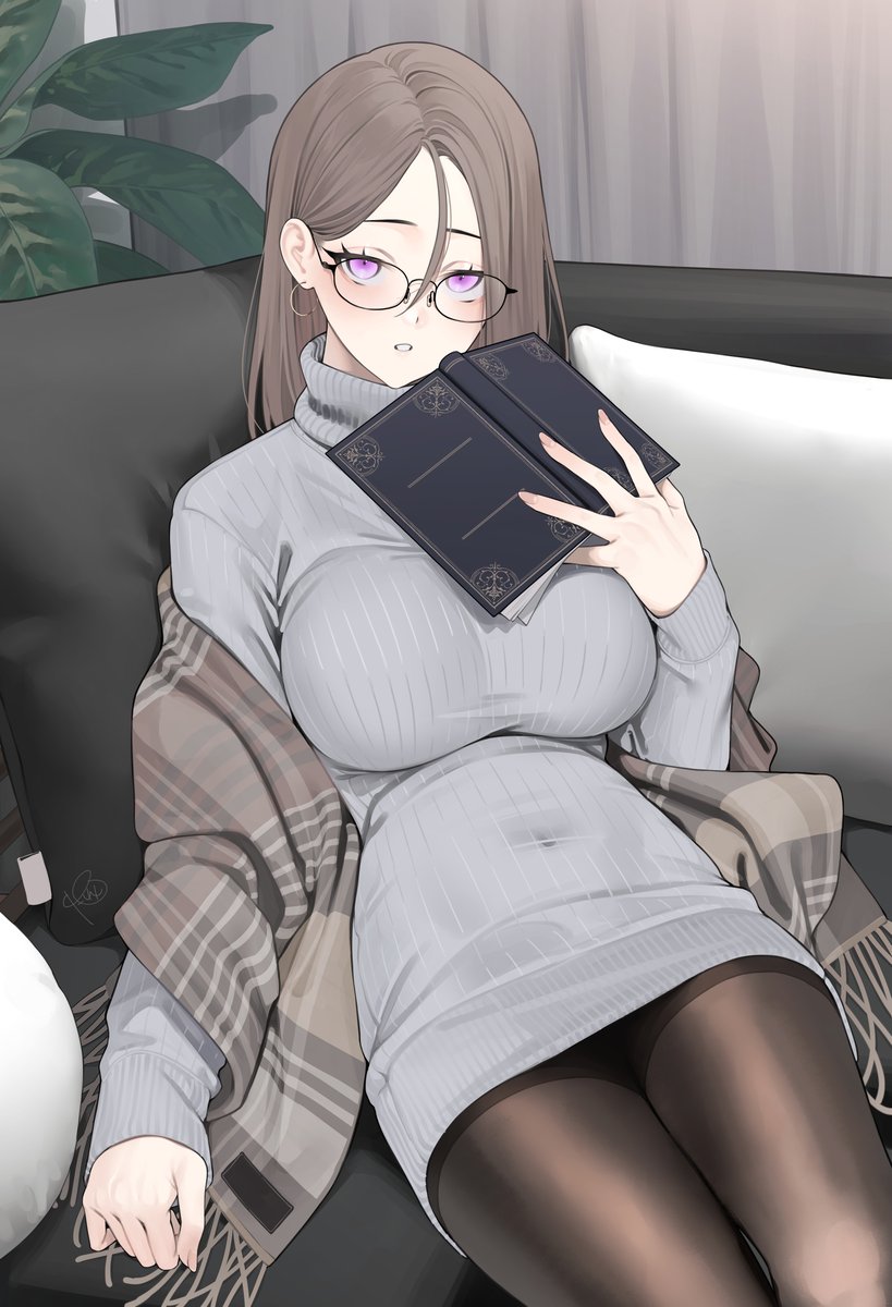 ニットのおねえさん♡