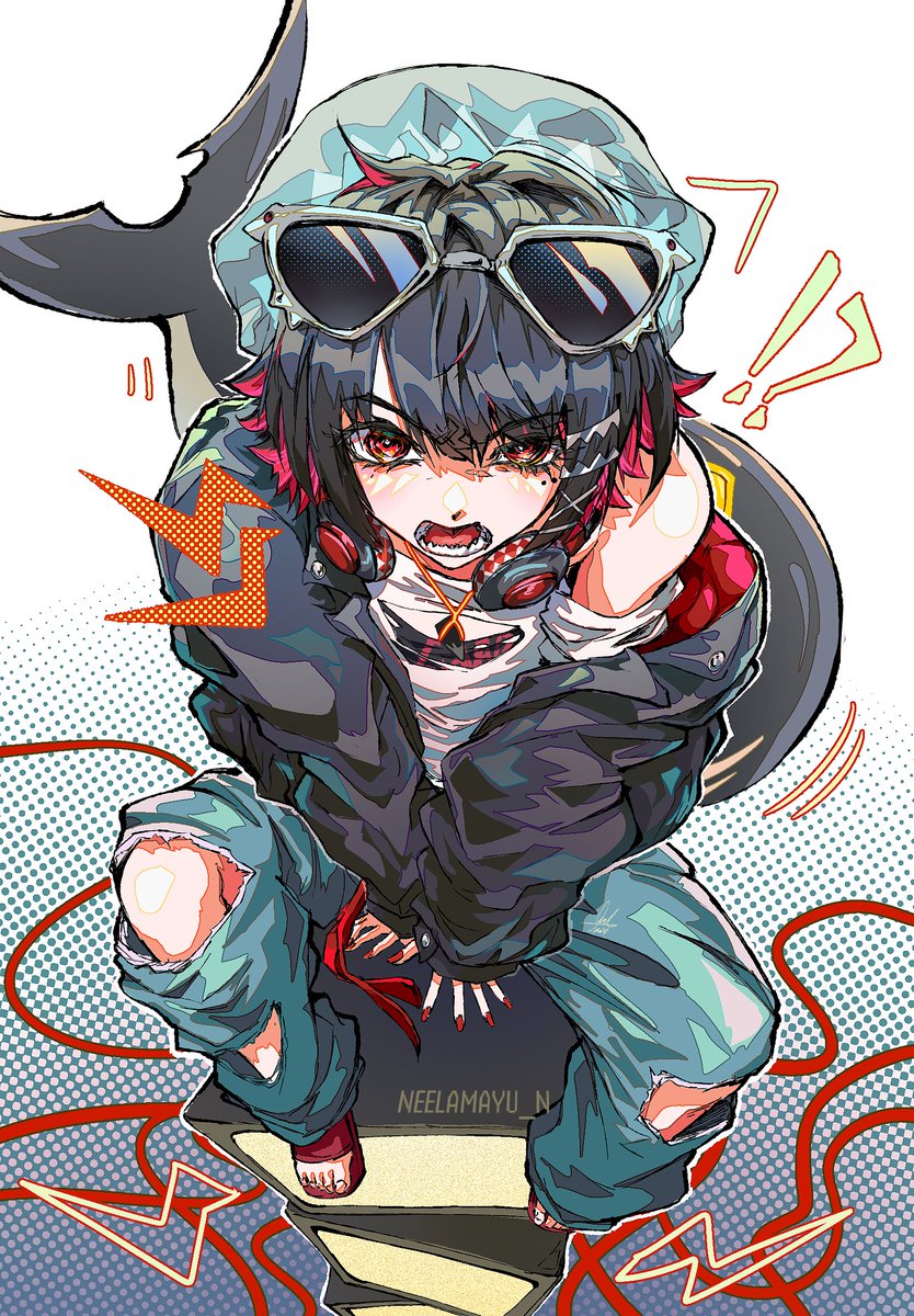 ⚡️⚡️🦈
Trying my other style on Ellen
#ellenjoe #zzzero #ゼンゼロ