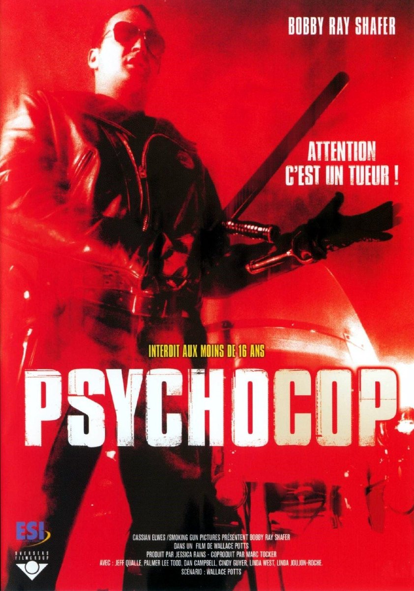 Psycho Cop (1989)

☆☆☆☆

Un plagiat low cost et sans talent du cultissime Maniac Cop.

✍️ La suite ici :
senscritique.com/film/psychocop…

#PsychoCop #WallacePotts #RobertRShafer #Film #Cinema