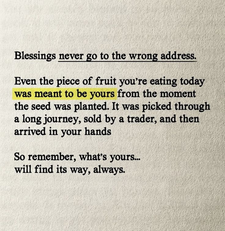 Lovandfear's tweet photo. Blessings never go to the wrong address. https://t.co/JSGW2Us2xd