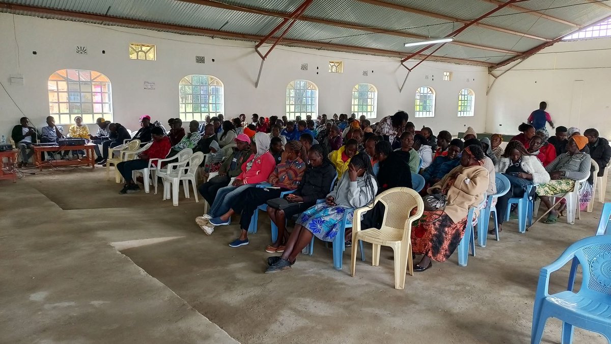 NortAmbassadors's tweet photo. Nearly 100 women in Kapseret are now legally empowered.

With support from @EUinKenya, @UNDPKenya &amp; @UNODC, we tackled: 
🔹 Land &amp; Inheritance rights 
🔹 Fighting SGBV

The ripple effect starts now, as attendees commit to sharing this knowledge.
#pleadYetu
#accessToJustice. https://t.co/IoG1yvEefG