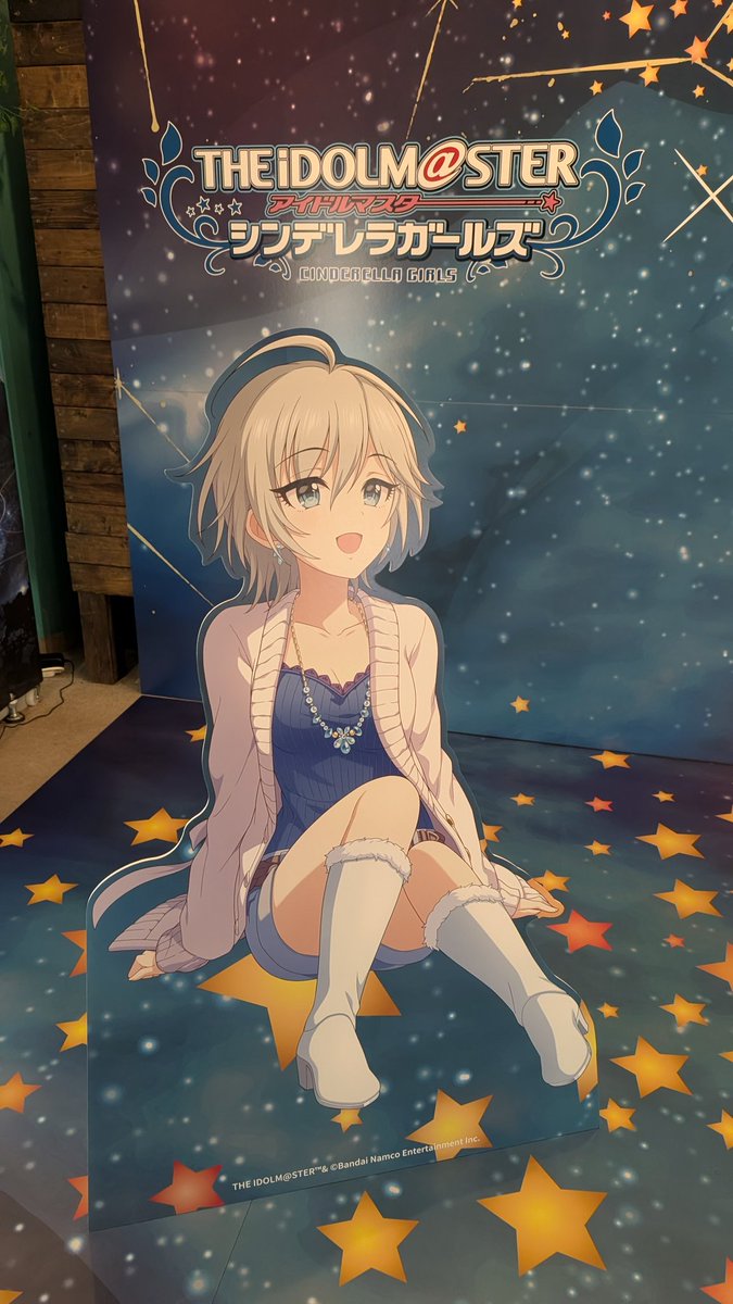 公式の等身大パネルだ！！