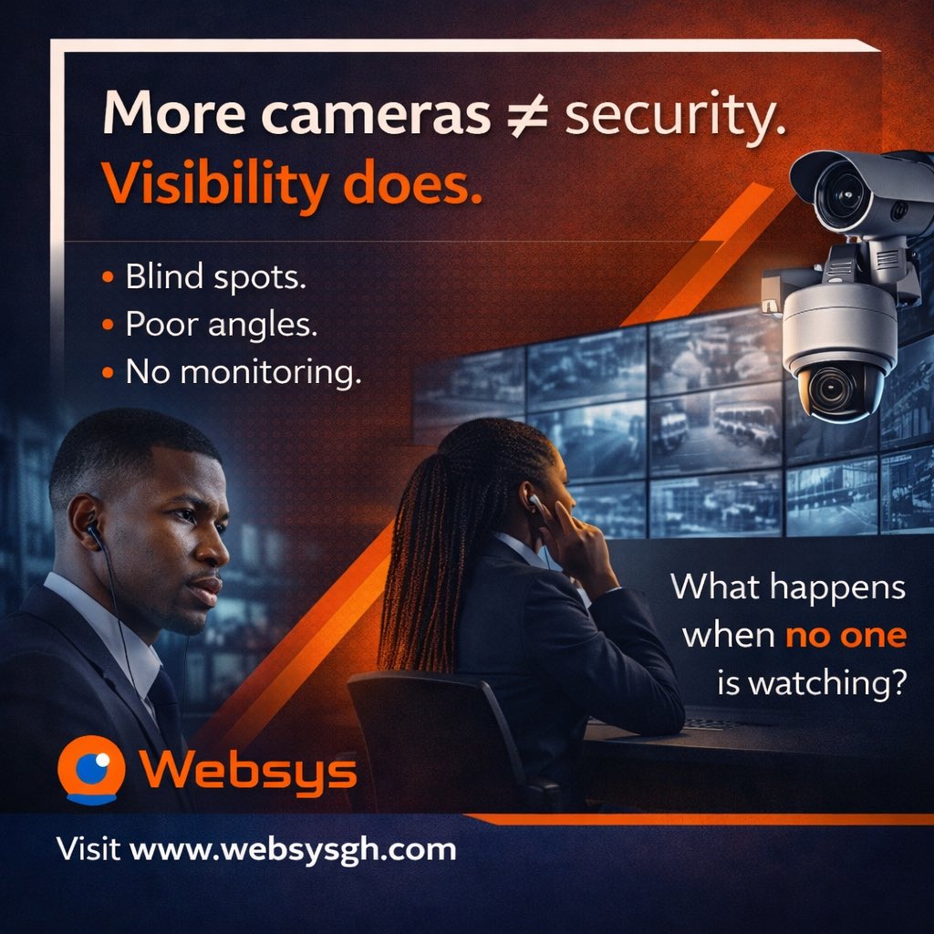 More cameras don’t equal more security.

Visibility does.

Blind spots. Poor angles. No monitoring.

That’s not protection. That’s decoration.

What happens when no one is watching?

#cctv #Tecnología #Tech #CCTVFootage #it