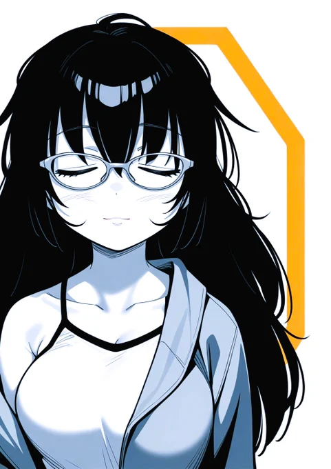 たまに描きたくなる モデルおソノさん。