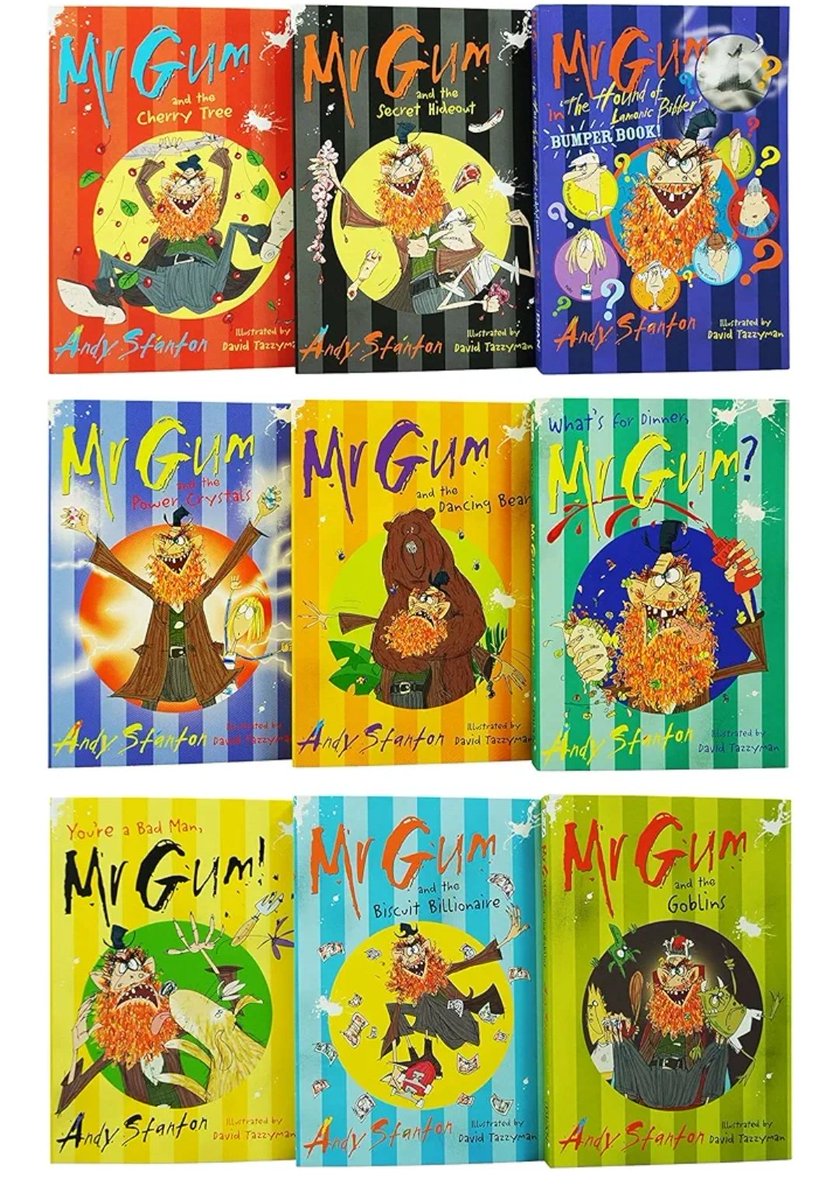 threeteapots's tweet photo. @LissaKEvans Mr Gum by Andy Stanton. Hilarious &amp; naughty https://t.co/tkxcmGDGVe