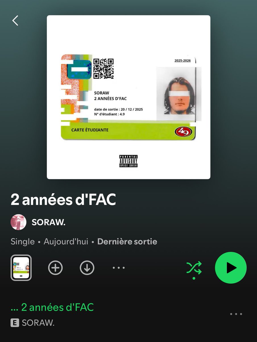 CallMeSORAW's tweet image. Bref en gros là c’est out sur toutes les plateformes