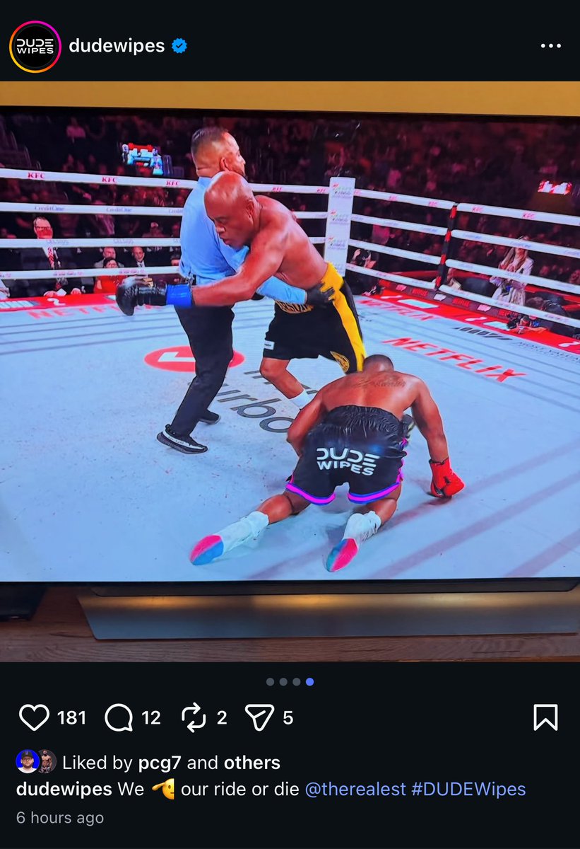 Dude Wipes posting Woodley’s TKO loss is sending me 😭😭