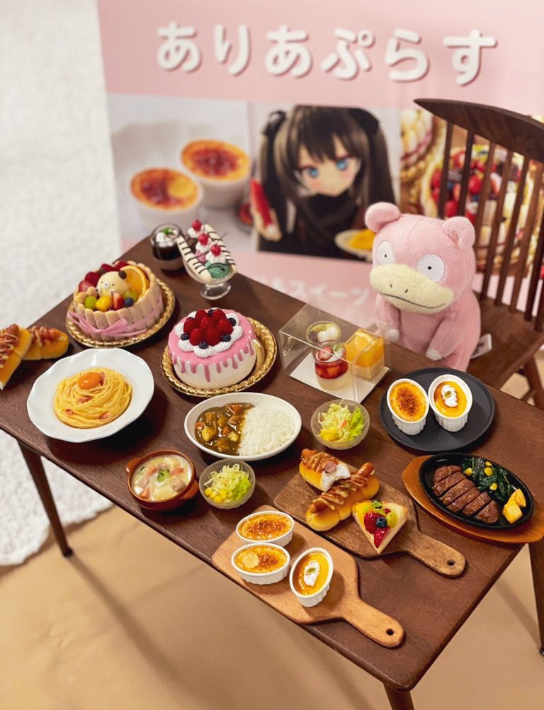 ありあぷらすさんのフェイクフード1dayレッスンにお邪魔させて頂きました👏

粘土をこねこねして、とても楽しい時間を過ごせて嬉しいです...✨