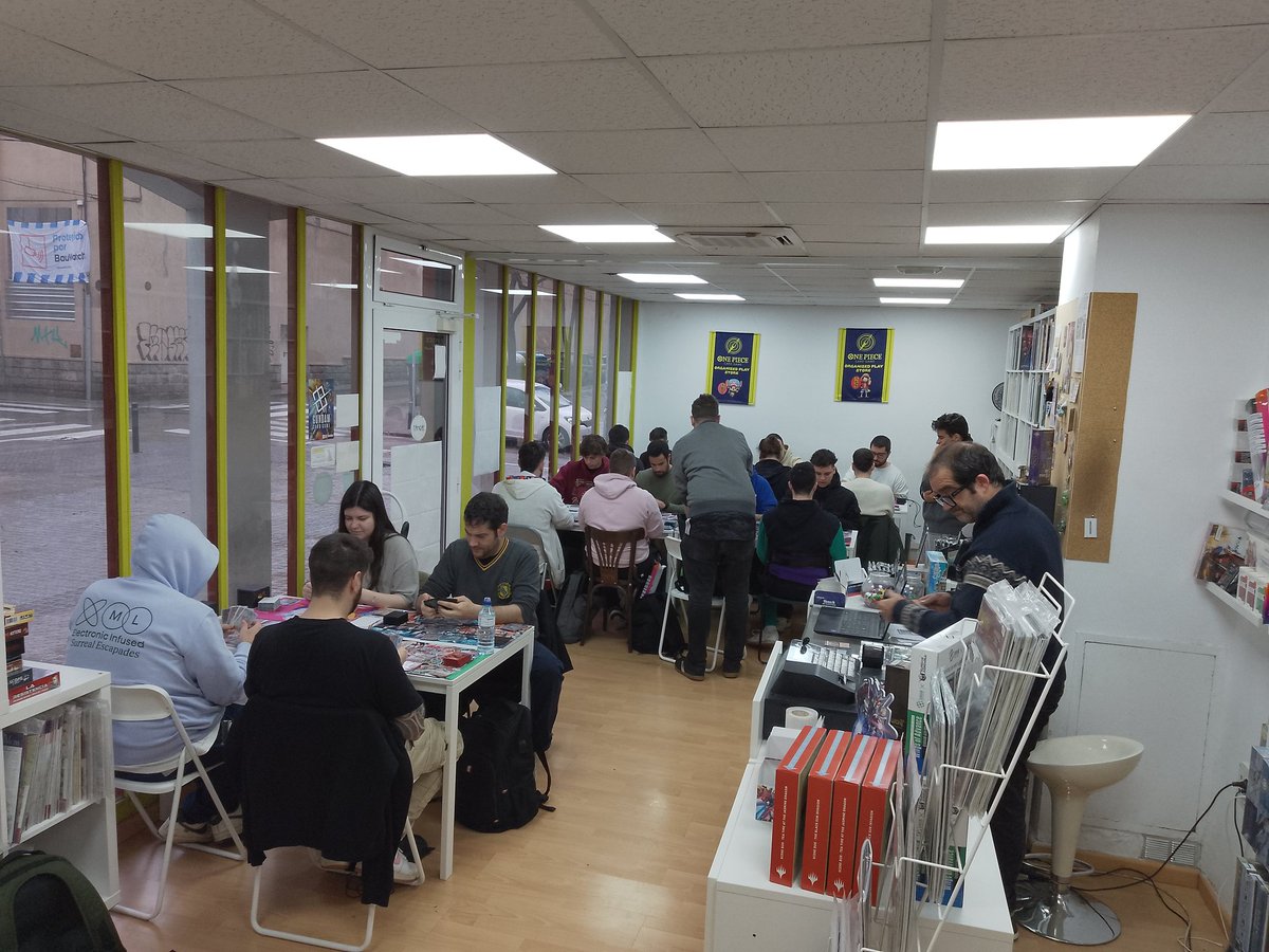 Avui a Snafu:
- Top8 del Skirmish de Riftbound.
- Torneig informal de One Piece.
#MagicTheMissingOne 
I aquesta tarda Gundam TCG (gran joc i millor TCG).