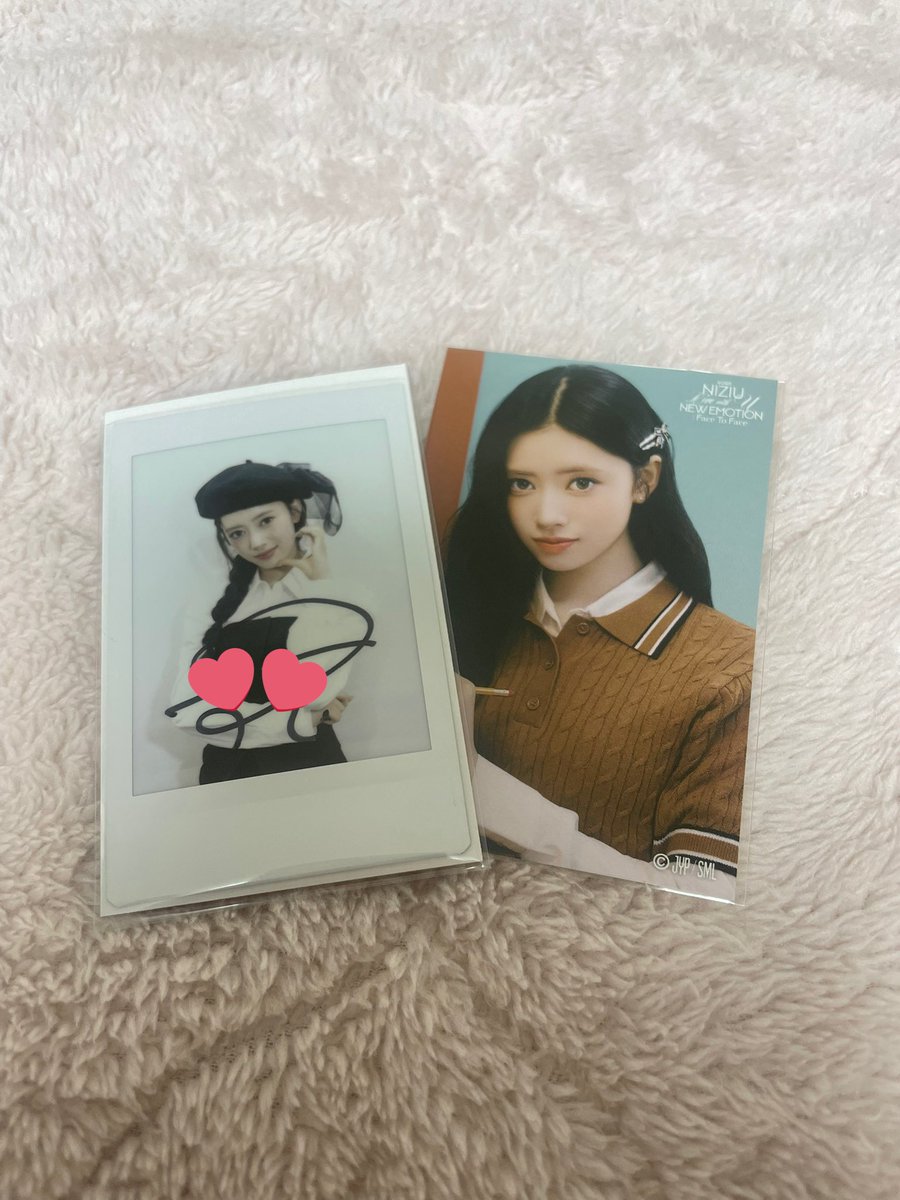 実はFace To Face のオンラインくじで念願の C賞を当ててました