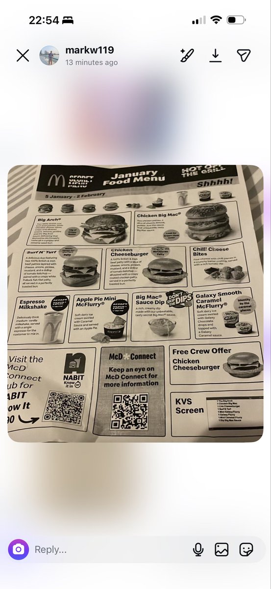 New McDonald’s Menu! 👀 Featuring… Espresso Milkshake, Apple Pie Mini McFlurry, Big Arch, Chicken Big Mac, Surf N’Turf, Chilli Cheese Bites and Big Mac Sauce! 🍟🍔 Coming 5th January 2026 <a href="/McDonaldsUK/">McDonald's UK</a> #mcdonalds #bigmac #mcflurry #espressomilkshake #wellthisisnew