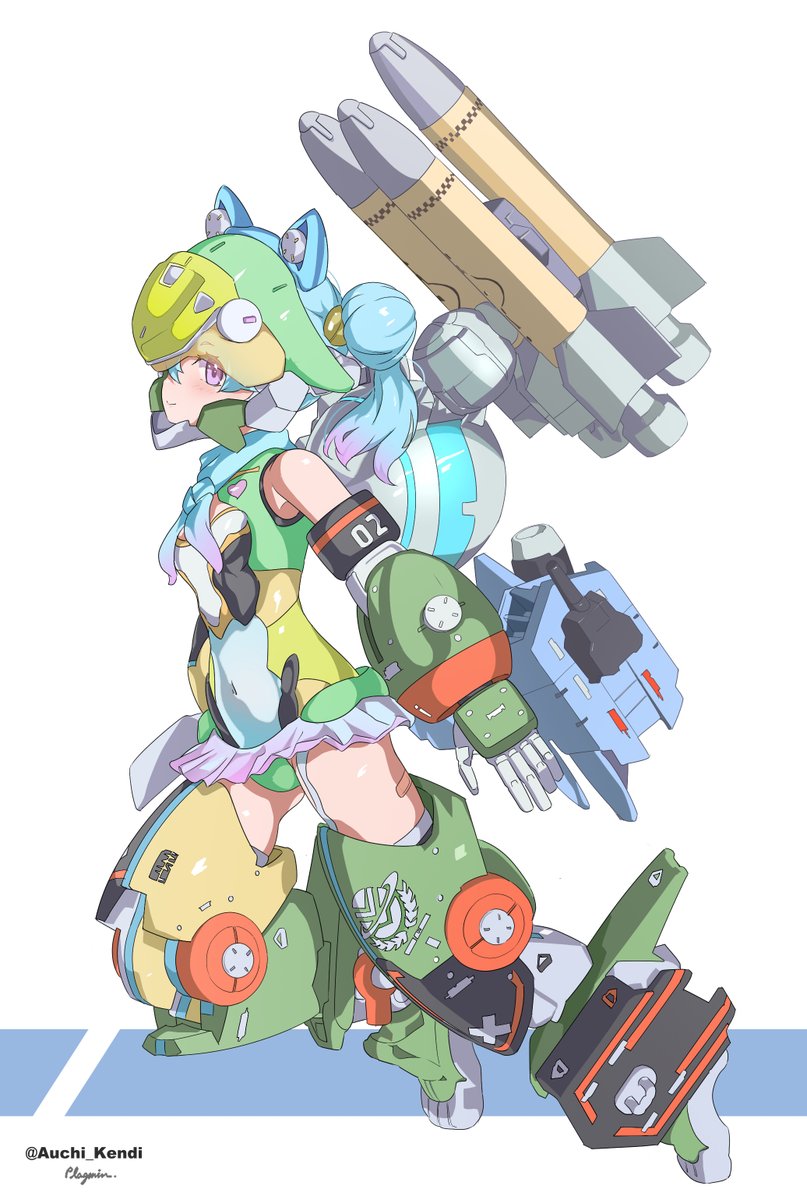 『リーグル＝ビークル』
Modeler Artist : アウツー様 <a href="/Auchi_Kendi/">アウツー</a> 
Trace &amp; Painter : Plagmin