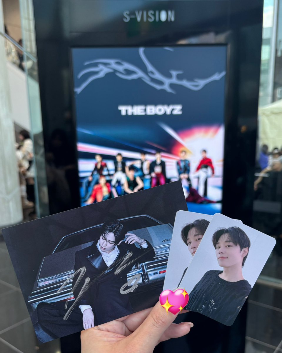 THEBOYZ ドボイズ ジュヨン ヨントン サインポラ 251220 THE BOYZ a;effect whoop 特典会 今日はジュヨンのハイタッチ