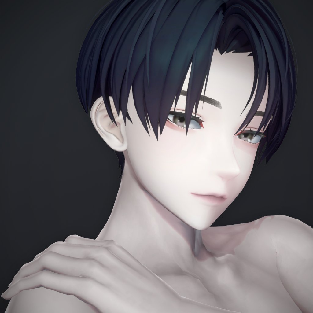 NewアバターWIP
アンニュイブルベのお兄さん制作中 