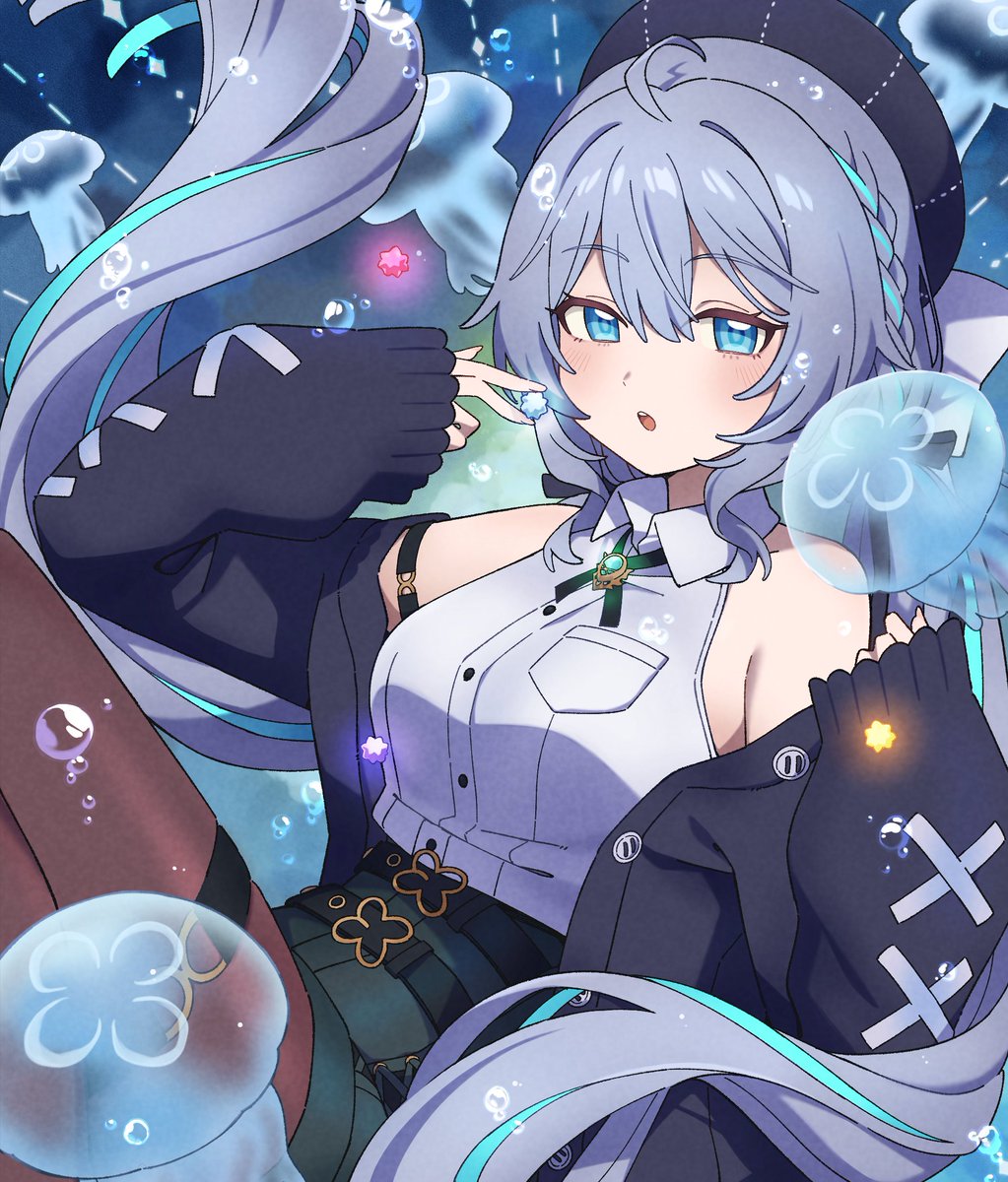 ラムネちゃん🪼 #Ramune3D_Art