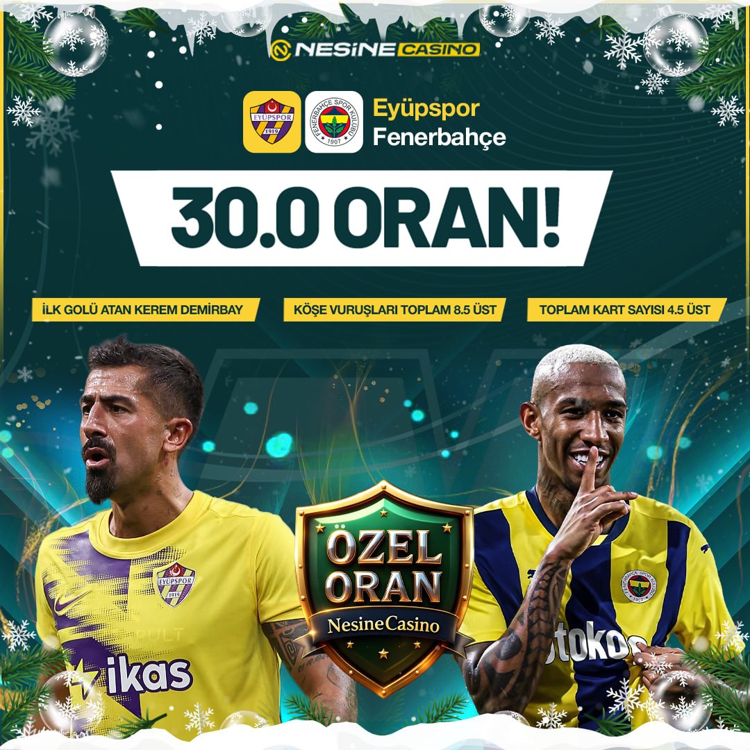🏆#NesineCasino'da Dev Maç Özel Şampiyon Oran!🏆

💥 Şampiyon Oran: 30.00💥

✔️ HEMEN KUPONUNU YAP! (t2m.io/nesineozaloran1)

🔗  Güncel Giriş (t2m.io/nesinecasinoli…)

#Özeloran #SaadettinSaranYalnızDeğildir #Slot #Casino #denemebonusu