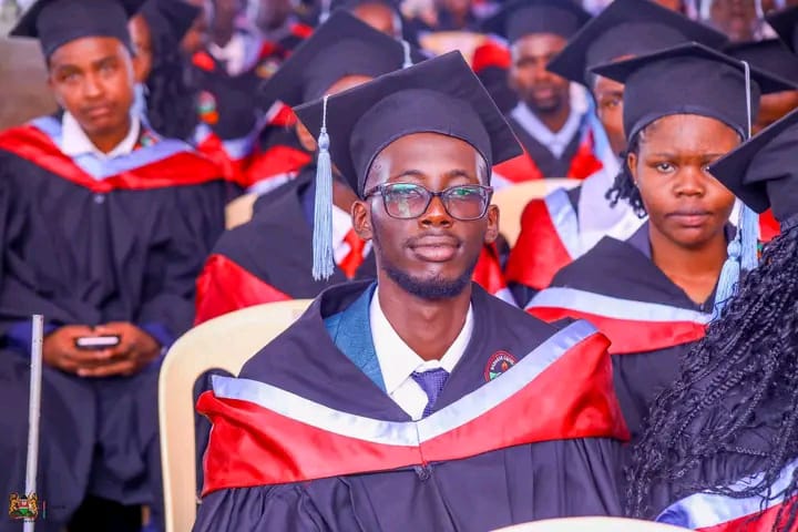 sarono__'s tweet photo. I am happy to have Successfully graduated from Kabarak University,  Class of 2025 on Friday 19th Dec. 
Dear algorithm,  locate me with my fellow graduates for jobs 🤩
#KabarakGrad25 #ClassOf2025 https://t.co/0sEefPKR1U