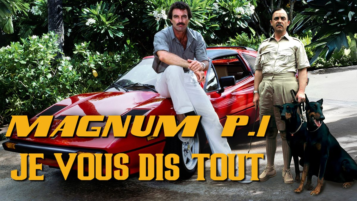 devildredd's tweet image. Salut tout le monde; On plonge dans l’univers de Magnum sa vie de détective privé sous le soleil d’Hawaï, son style légendaire, sa moustache iconique et bien sûr… la Ferrari rouge ! #magnum #tomselleck #series #anecdotes #nostalgie #annee80  #coulisses
youtu.be/s-6yhxG192U