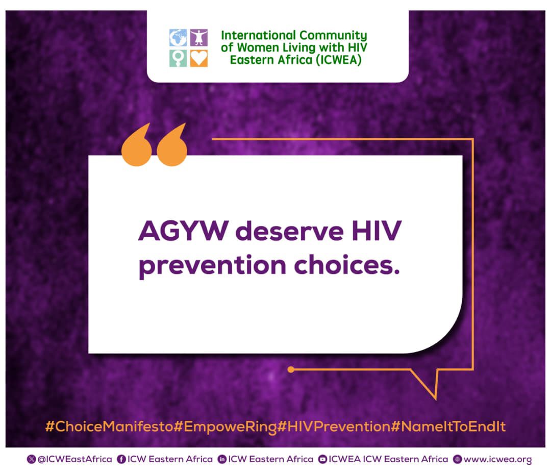 melanin5887's tweet photo. Every woman deserves the right to choose the HIV prevention method that fits HER life. 🗣️ It’s time to move beyond limited options and embrace a choice-led
Let’s work hand in hand to amplify voices for accessibility. 

#ChoiceManifesto
#HIVPrevention
#EmpowerRing
#NameItEndIt https://t.co/HaGbU808Bt