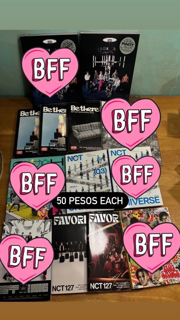 perthylicious's tweet photo. Pamigay Sale / QS

wts lfb nct dream 127 wayv pc ph

NCT QUITTING SALE

Unsealed Albums - complete inclusions except PC

taeyong johnny yuta kun doyoung ten jaehyun winwin jungwoo mark xiaojun hendery renjun jeno haechan jaemin yangyang chenle jisung sungchan shotaro https://t.co/Mg9BgxnQiV