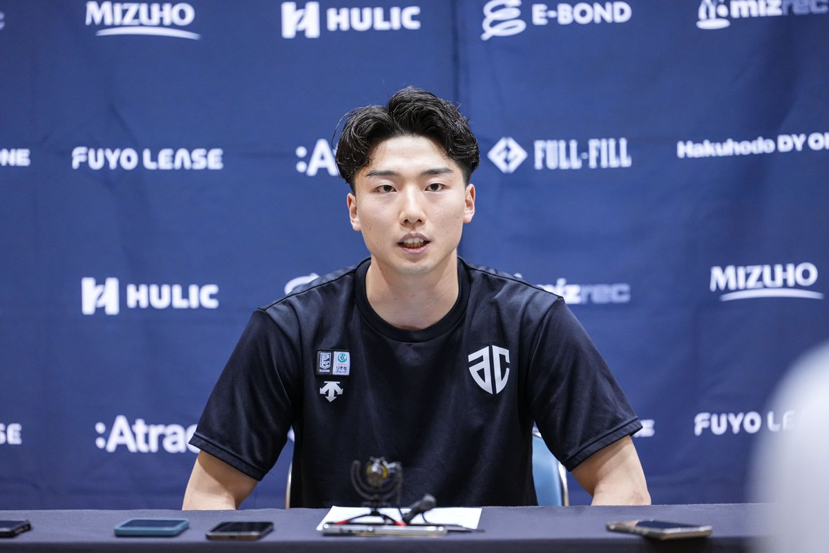 黒川虎徹 選手コメント 「前半は相手にやりたいことをやらせてしまった