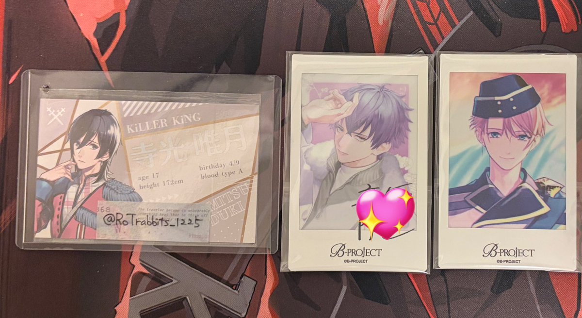 交換】Bプロ B-project 10th POP UP SHOP 10Frame 譲 ①チェキ 💖野目