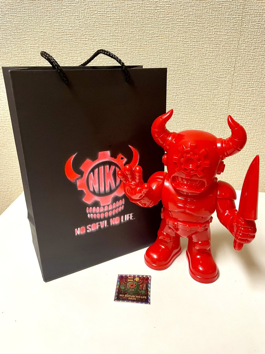 No Sofvi No Life 2025での購入品 NIKI（ニキ）赤素体 午後行ったから