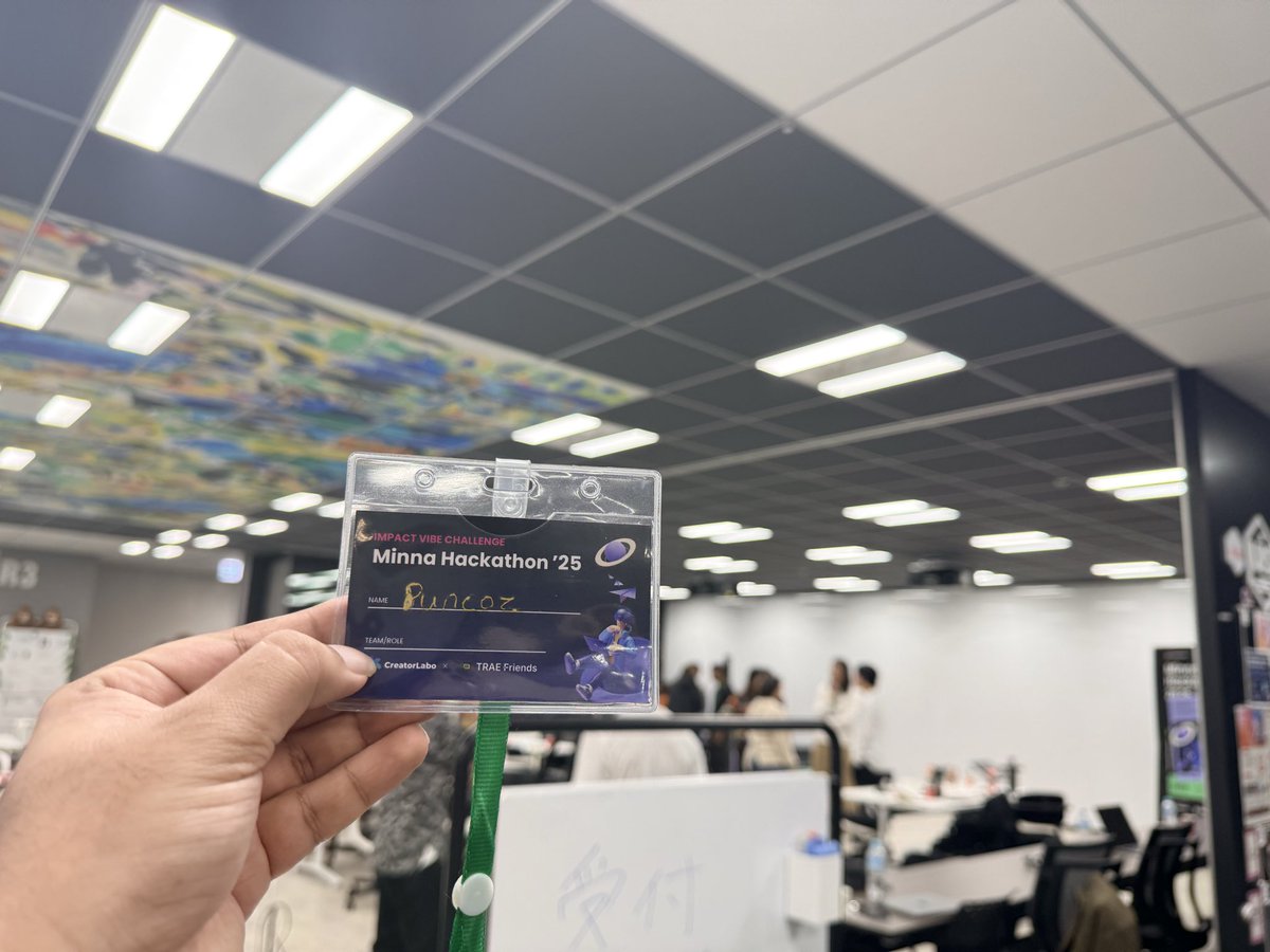 puncoz's tweet photo. attended #minnahack25 #traefriendstokyo by #creatorlabo
learned a lot about business along the way with hack with vibe coding.. https://t.co/GhvKJ5lA1C