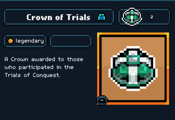 Oh I received SBT from <a href="/playgigaverse/">Gigaverse</a> 
for Conquest 1 &amp; Conquest 2 !