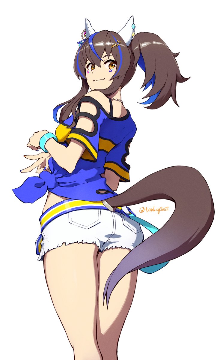 tenkey2022's tweet image. 見返りギャル図