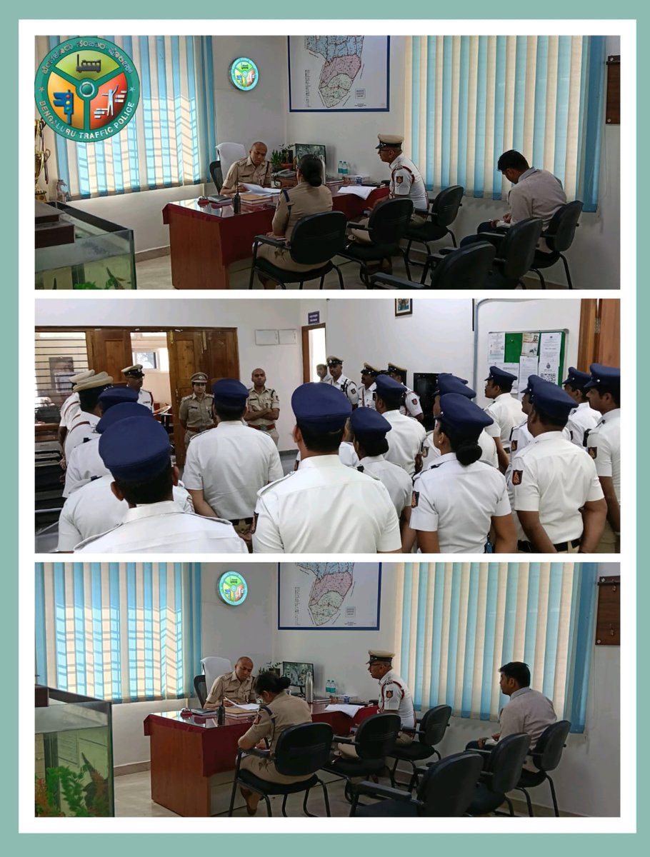 ಈ ದಿನ <a href="/magadiroadtrfps/">MAGADI ROAD TRPS ಮಾಗಡಿರಸ್ತೆ ಸಂಚಾರ ಪೊಲೀಸ್ ಠಾಣೆ.</a> ಠಾಣೆಗೆ ಭೇಟಿ ನೀಡಿ ವಾರ್ಷಿಕ ಪರಿವೀಕ್ಷಣೆ ನಡೆಸಿ ಕಡತಗಳನ್ನು ಪರಿಶೀಲಿಸಲಾಯಿತು ಹಾಗೂ ಅಧಿಕಾರಿ ಮತ್ತು ಸಿಬ್ಬಂದಿಗಳ ಹಾಜರಾತಿ ಪಡೆದು ಸಂಚಾರ ನಿರ್ವಹಣೆ ಬಗ್ಗೆ ಸೂಚನೆಗಳನ್ನು ನೀಡಲಾಯಿತು.
<a href="/CPBlr/">CP Bengaluru ಪೊಲೀಸ್ ಆಯುಕ್ತ ಬೆಂಗಳೂರು</a> <a href="/Jointcptraffic/">Joint CP, Traffic, Bengaluru</a> <a href="/blrcitytraffic/">ಬೆಂಗಳೂರು ಸಂಚಾರ ಪೊಲೀಸ್ BengaluruTrafficPolice</a> <a href="/BlrCityPolice/">ಬೆಂಗಳೂರು ನಗರ ಪೊಲೀಸ್‌ BengaluruCityPolice</a>