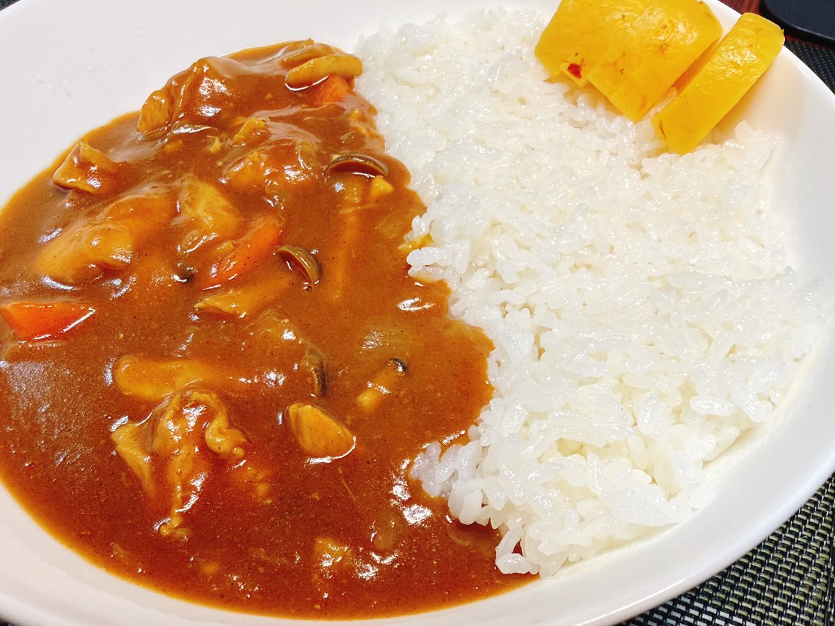 今週のカレーです。