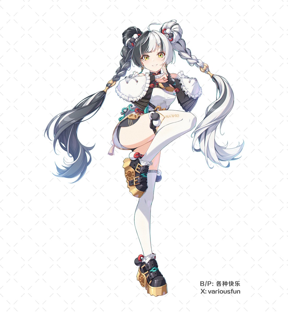 variousfun's tweet photo. 送客！
#绝区零  #zzzero #Dialyn #琉音 #ZenlessZoneZero https://t.co/RVFr6zf1mP