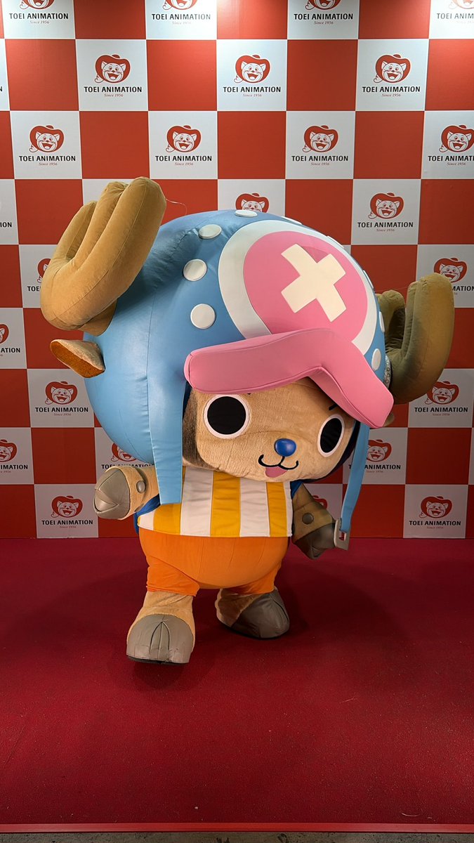 チョッパーの着ぐるみグリーティング🎵🎵🎵 #ジャンプフェスタ2026