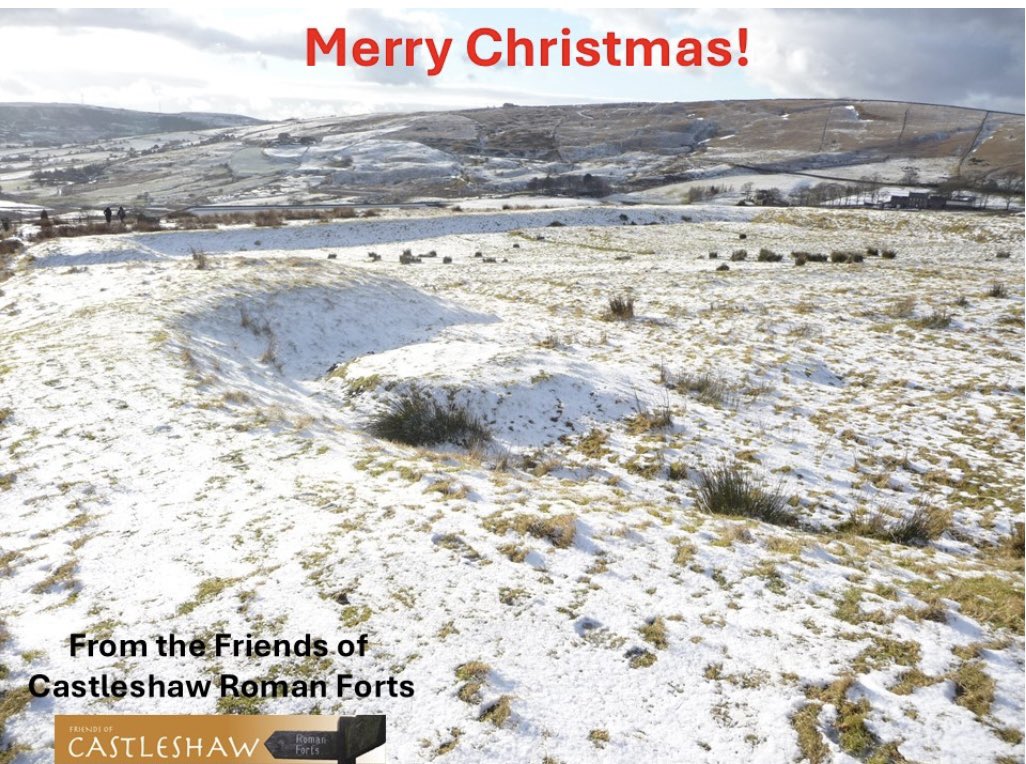 Castleshaw Archaeology tweet media