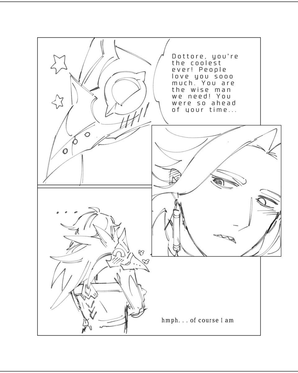 dottorescrow's tweet photo. Idk how to format this. Go my lonely tsundere. https://t.co/EX6yp8rD0K