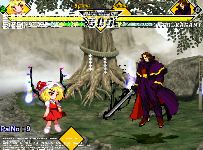 Sakura3_774's tweet photo. #MUGEN更新情報
3年振りにラミア・スカーレット更新しました。
記述ミスが８か所以上ありましたので記述を修正。
ランクは凶下位～狂上限になるよう調整。
ゲージ技を５種追加し、ゲージ技５種のエフェクトを変更しました。
12Pを改悪など。
https://t.co/E0UwA9oOPS https://t.co/rG5TNmj77J