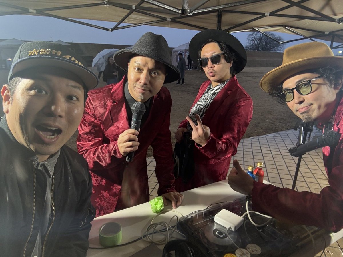 MAB×カルテット．
久しぶり〜の共演♪
江南にてDream Stand Fes
天気もってくれてよかった〜！！