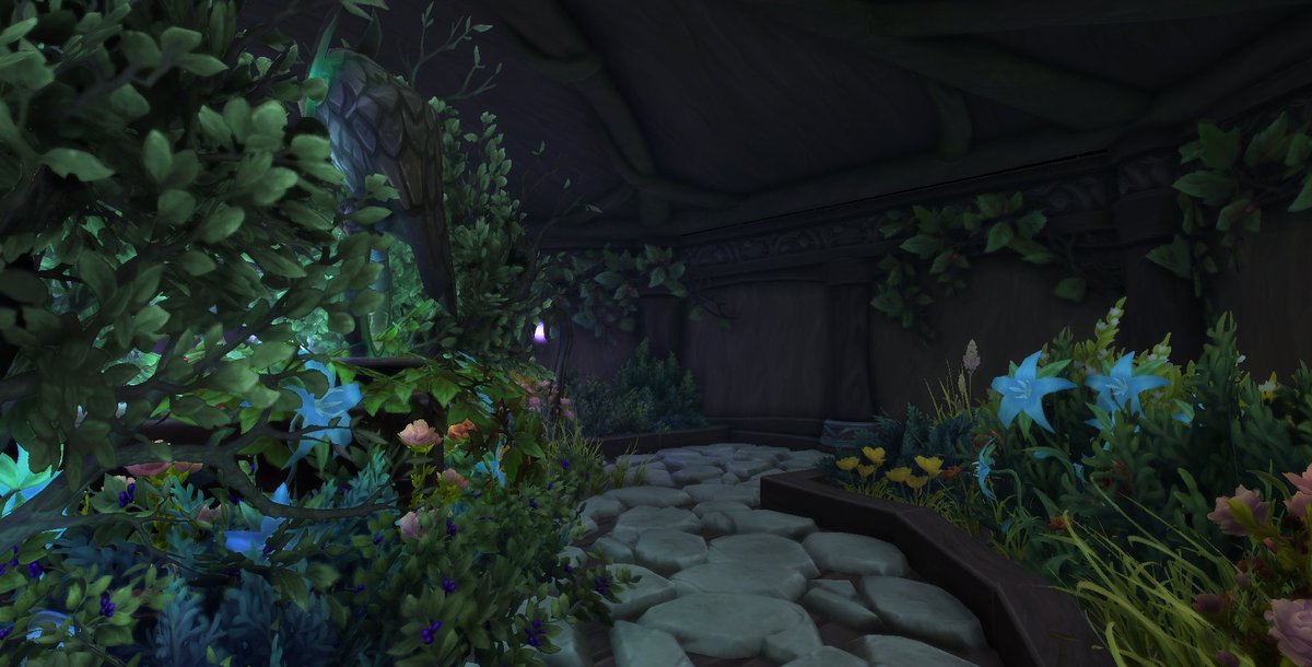 Managed to juuuuust about finish a walk around garden in Zisa's house! Will add a little bit more lighting when I get more decor cap >_<