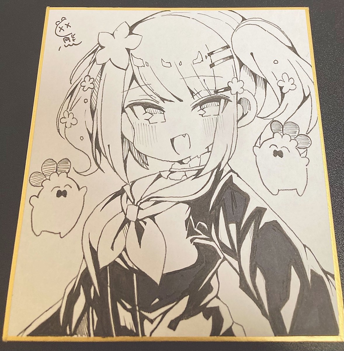 これはミニ色紙のねねち