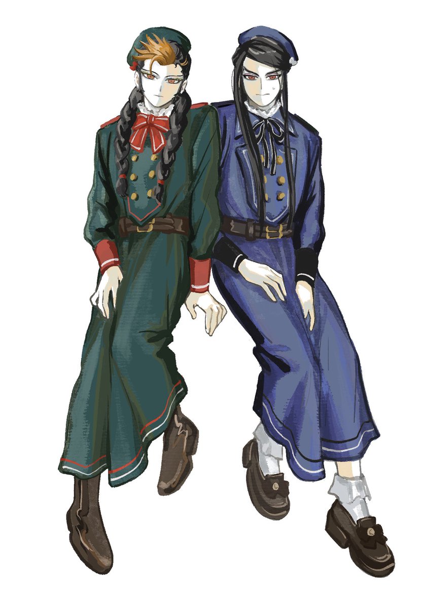 どうしても元凰と鳳先の双子コーデが見たくて……