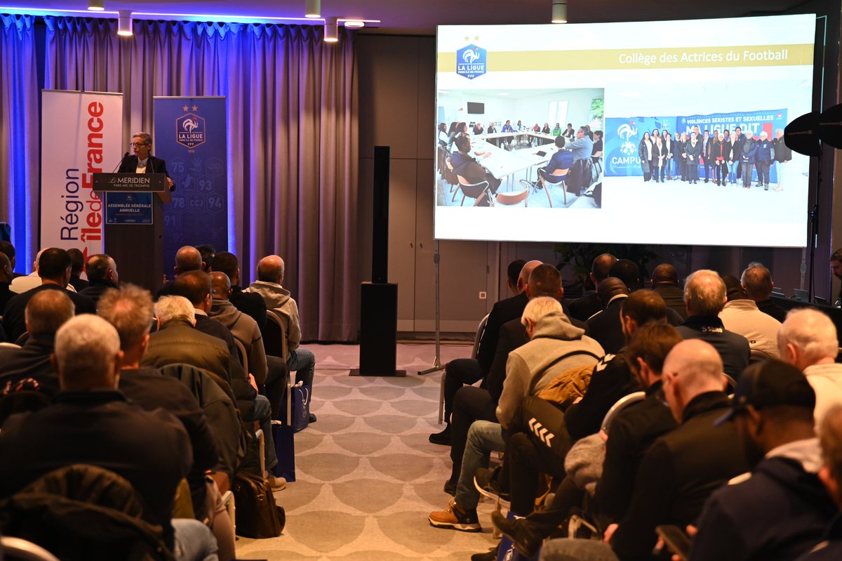 Présentation des groupes de travail mis en place par la LPIFF !

Le Collège des Actrices du Football Francilien présenté par Christine Aubère, vice-présidente de la LPIFF.