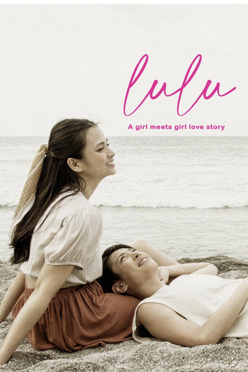 just came across a sapphic butchfemme show from the philippines. it's called 'lulu'. 

a meet-cute at the seaside. between a cheerful woman trying to escape her relationship heartbreak. and a soft butch wanting spontaneity in her planned-out life.